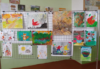 06.09. Юдановский СДК. Сегодня мы с ребятами подготовили выставку рисунков 